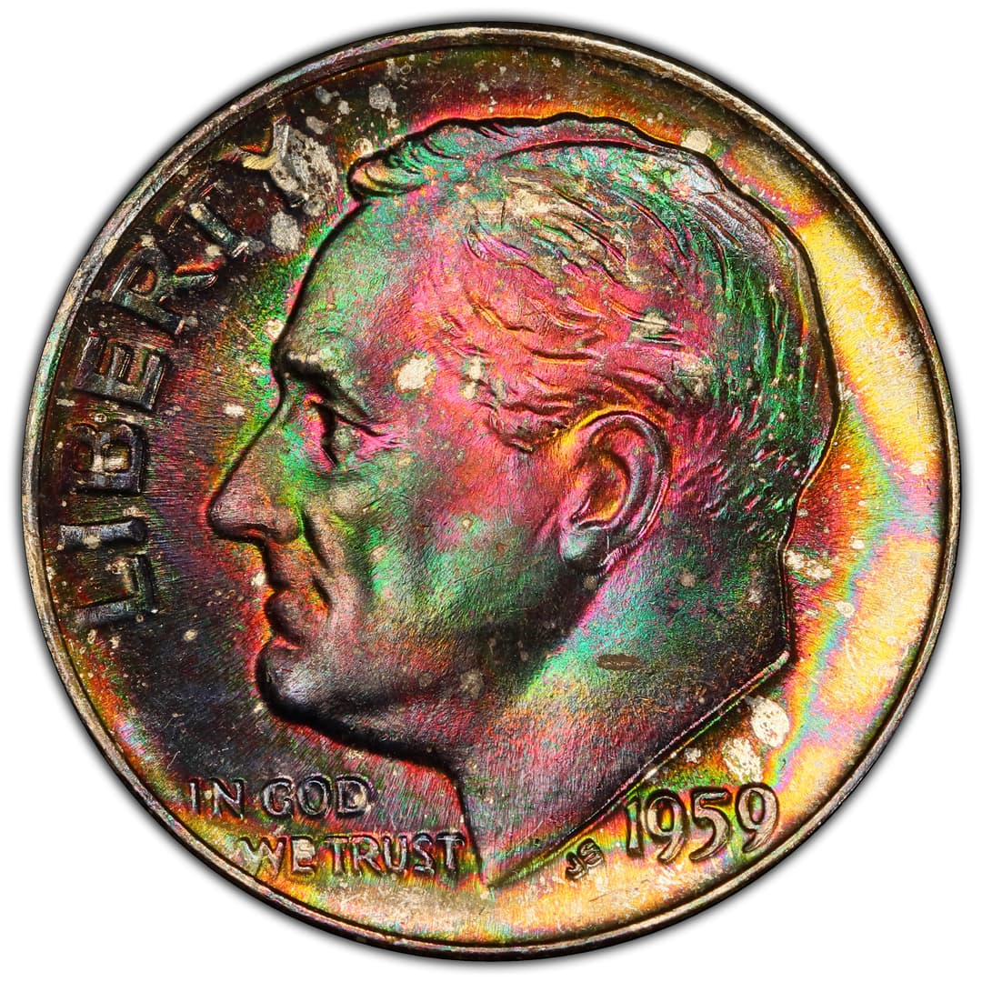 Roosevelt Dime Obverse