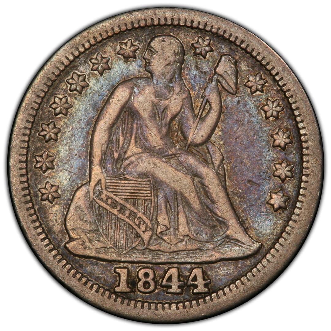 Seated Liberty Dime Obverse