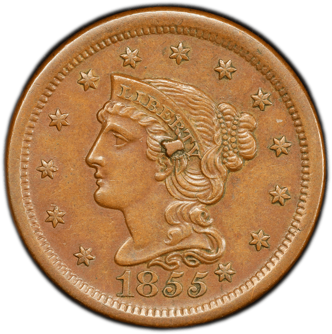 Large Cent 'Knob on Ear' Obverse