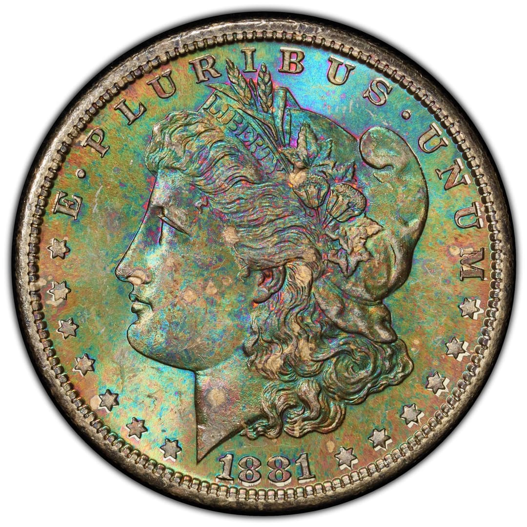 Morgan Silver Dollar Obverse