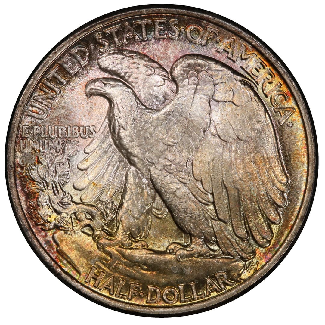 Walking Liberty Half Dollar Reverse