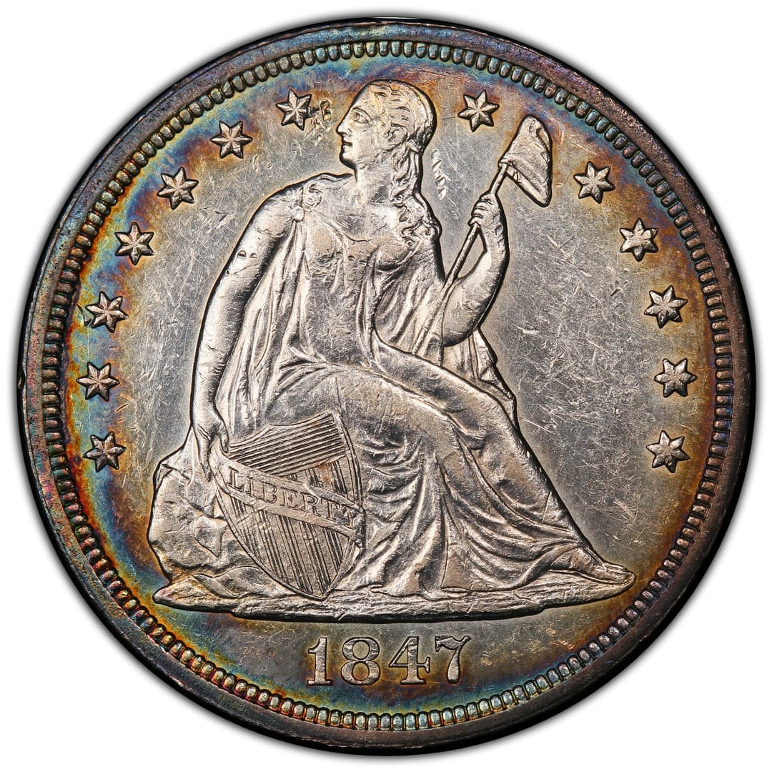 Seated Liberty Dollar Obverse